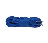 Bama Lacci piatti per scarpe, 120 cm, in poliestere, alla moda, per scarpe da ginnastica e scarpe da ginnastica, resistenti al colore, lacci di ricambio per scarpe con 6-8 occhielli | 1 paio, Blu