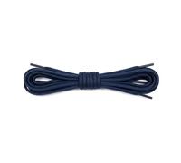 Bama Lacci rotondi in cotone, 1 paio, 100% cotone, resistenti e resistenti al colore, lacci di ricambio per scarpe da ginnastica quotidiane, scarpe casual e stivali, Blu, 120 cm - 47 inch - 6 to 8