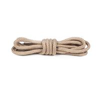 Bama Lacci rotondi in poliestere, 75 cm, resistenti, per scarpe da ginnastica, stivali, calzature casual, colore resistente allo sbiadimento, per 4-5 occhielli, 1 paio, Beige, 75 cm - 29 inch - 4 to 5