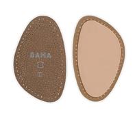Bama Mezze Solette in Pelle - Suole per Scarpe in Pelle a Mezza Lunghezza con Lattice Ammortizzante per l'Ammortizzazione dell'Avampiede 1 Paio - 42/43 EUR