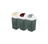 Bama PATTUMIERA Basculante Europa LT.33 Oliva RIFIUTI Esterno