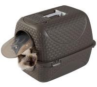 Lettiera Per Gatti Prive' - 2 COLORI - Box Antiodore Portatile Con Paletta Bama