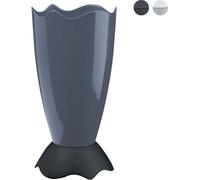 Bama Portaombrelli Drop in plastica Diam. 27,5 cm x H 54,5 cm Bianco