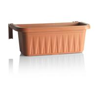 Fioriera rondine bama pp terracotta cm 60x20 h.cm 18,5 (2 pezzi) Bama