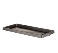Bama SOTTOVASO PER FIORIERA RETTANGOLARE cm 94 x 36 x 5,5 - antracite