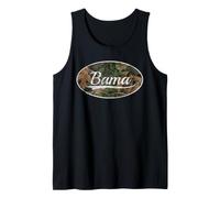 Bama Southern Camouflage Classic Alabama Pride Design Canotta