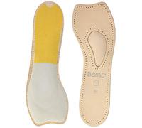 Bama Suola in Pelle Brillante a 3/4, Soletta Interna: Unisex, Beige, 36