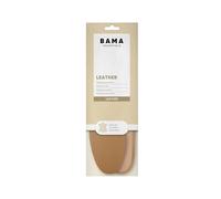 Bama Suole in Pelle per Scarpe - Solette Interne in Pelle per Calzature Inserti Ammortizzanti per il Comfort Solette di buona qualità, per adulti 1 Paio - 46/47 EUR