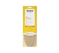 Bama Suole per Scarpe Dry & Fresh - Solette per Scarpe per Piedi Nudi, Inserti Traspiranti per l'Estate con Ioni d'Argento 1 Paio - 44/45EUR