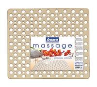 Bama Tappeto Antiscivolo in Gomma per Doccia, Cream, 53 x 53 x 30 cm