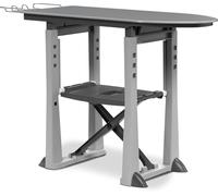 ASSE DA STIRO RESINA TREND GRIGIO 40x9x115cm