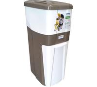 Bama Trypla Pattumiera per Raccolta Differenziata, 28 x 39 x 7 cm 3 in 1