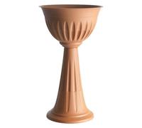 Bama Vaso a Colonna, Alba, in Resina, Bianco, Ø43 x74,5 h
