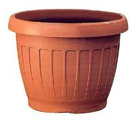 Bama Vaso per Piante, ABS, Color Terra Cotta, Ø 50 cm, Terracotta