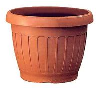 Bama Vaso per Piante, ABS, Color Terra Cotta, Ø 60 cm, Terracotta