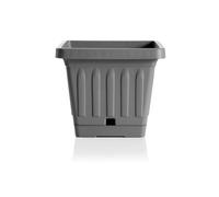 Bama Vaso Terra Quadro Grigio 30x30cm 31400, Come da Foto