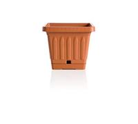 Bama Vaso, Terra quardo, in Resina, Color Cotto, 30x30