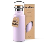 Bambaw Borraccia termica in acciaio inox, 680 ml, colore: lavanda