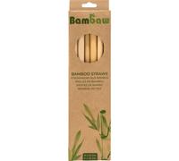 Bambaw Scatola di Cannucce in Bambù 12x 15 cm & 22 cm 12 pezzi - Cannucce
