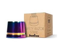 Bambaw Supporto per rasoio arcobaleno, Non compatibile con tutti i rasoi di sicurezza, Solo con quelli del marchio, Supporto rasoio di sicurezza, Base rasoio tradizionale