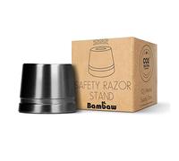 Bambaw Supporto per rasoio nero, Non compatibile con tutti i rasoi di sicurezza, Solo con quelli del marchio, Supporto rasoio di sicurezza, Base rasoio tradizionale