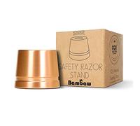 Bambaw Supporto per rasoio oro rosa, Non compatibile con tutti i rasoi di sicurezza, Solo con quelli del marchio, Supporto rasoio di sicurezza, Base rasoio tradizionale