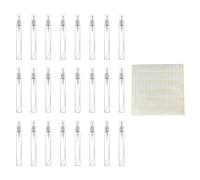 Bamberg 50 Pezzi 10 Ml Flacone Piccolo Imballaggio Cosmetico Atomizzatore Bottiglie di Profumo Contenitore Liquido Atomizzante per I Viaggi