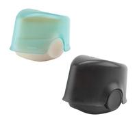 Bamberg Applicatore per Protezione Solare per Bambini, Set di Pennelli per Protezione Solare con Cappuccio Protettivo, Applicatore per Lozione Solare, 2 Pezzi(A)