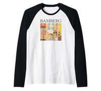 Bamberg, Baviera, Germania Meridionale, Disegno a Mano Maglia con Maniche Raglan
