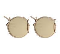 Bamberg Cuscini per Sedili Rotondi per Sedie, 2 Cuscini Circolari Impermeabili per Sedie per Interni Ed Esterni, Sala da Pranzo, Ufficio, Caffetteria B