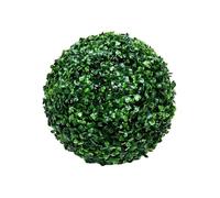 Bamberg Palle di Verde Finto Bosso, Palline Rotonde, Rifilatura, Decorazioni per Topiaria Artificiale, Decorazione da Tavolo per La Casa All'Aperto.