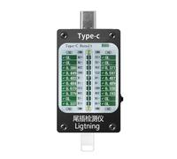 Bamberg Strumento di Rilevamento del Connettore di Coda del Dispositivo di Interfaccia Android Type-C/per con Gamma di Dispositivi di Ricarica USB V68