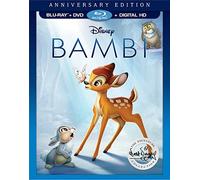 BAMBI (Blu-ray) Hardy Albright Peter Behn Tim Davis Donnie Dugan Ann Gillis