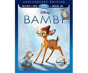 BAMBI (Blu-ray) Hardy Albright Peter Behn Tim Davis Donnie Dugan Ann Gillis