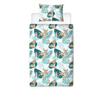 Bambi Foglia di Palma Set Copripiumino - 100% Microfibra di Poliestere (AG1215)
