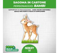 Bambi sagoma cartone festa compleanno bambini