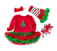 Bambina assaggia il mio primo abito di Natale su gonne Bambini Ragazze 140, a, 6-12 Mesi