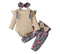 Bambina Autunno Felpa Set,2 pezzi Set di Abiti Carino Neonati Bambini Jogger Tuta Da Bambino A Maniche Lunghe Felpata Jogging Ginnastica Moda Manica Lunga Inverno Per Regalo