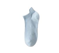 Bambina bianca 6 Anni Cotton Socks Women's Thin Athletic Running Low Cut No Show Socks With Heel Tab Opaque Nero Taglia 6, blu, Taglia unica