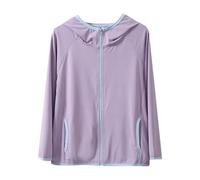 Bambina Giacca Protezione Solare Estate Cappotto a Vento con Cappuccio Impermeabile Sottile Giacche e Cappotti Bambini e Ragazzi Ragazza Abbigliamento per La Tuta Cerniera Autunno 4-16 Anni