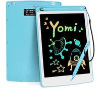Bambina Giocattolo Giochi Bambini, Tavoletta Grafica LCD con Display Colorato 10 Pollici, Blocco da Disegno Digitale Portatile Tavoletta Scrittura da Disegno Cancellabile per Regalo Bambino (Blu)