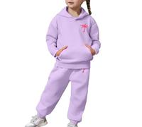 Bambina Ragazzo Tuta Sportiva Felpata Jogging Ginnastica Solid Color Cotone Completo Set Abito Da Chic Ed Elegante Sportswear Multi Ragazzi Ragazze Abbigliamento Primavera