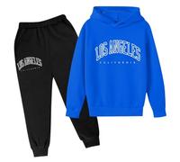 Bambina Ragazzo Tuta Sportiva Ragazzi Ragazze Abbigliamento Set Felpe e Pantaloni Sportivi Bambini Casual Pullover Felpa Giacca da jogging Sportivo Manica Lunga per Tute Sportive