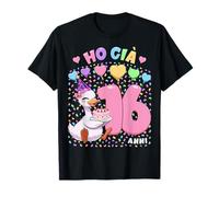 Bambina Shirt con Tema Oca Compleanno Ho già 16 Anni Maglietta