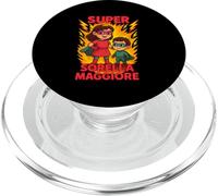 BAMBINA SUPEREROI SORELLA MAGGIORE Regalo Bambini PopSockets PopGrip per MagSafe