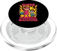 BAMBINA SUPEREROI SORELLA MAGGIORE Regalo Bambini PopSockets PopGrip per MagSafe