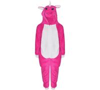 Bambine Cerise Unicorn A2Z Onesie one piece con Cappuccio Morbido Natale Costume