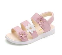 Bambine Dolce Sandali Estivi da Spiaggia Outdoor Gladiatore Morbido Fiore