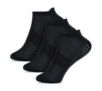 Bambine Palestra Yoga Sportivo Calze Con Antiscivolo Confezione Di 3 Morbido