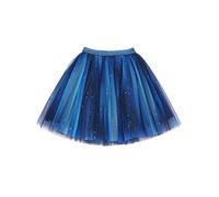 Bambine Ragazze Gonna Tutu Gonna in Tulle Blu Cielo Stellato Gonna da Principessa Minigonna Gonna tutù per la Danza Classica con Elastico in Vita Adorabile Moda - Blu Scuro Taglia del Produttore 110